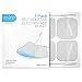 PurePulse Pro TENS Unit Massager Pads - Premium Pack of 4 Square, Self-Adhesive 2" x 2" Replacement Electrode Pads (Total of 4 Pads)