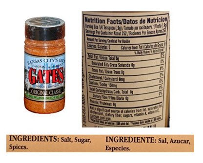 Gates BBQ Sauce and Dry Rub Variety Bundle - 4 Pack