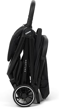 Babylo Neptune Compact Stroller from Birth up to 22kg, one-Hand fold, Midnight Black