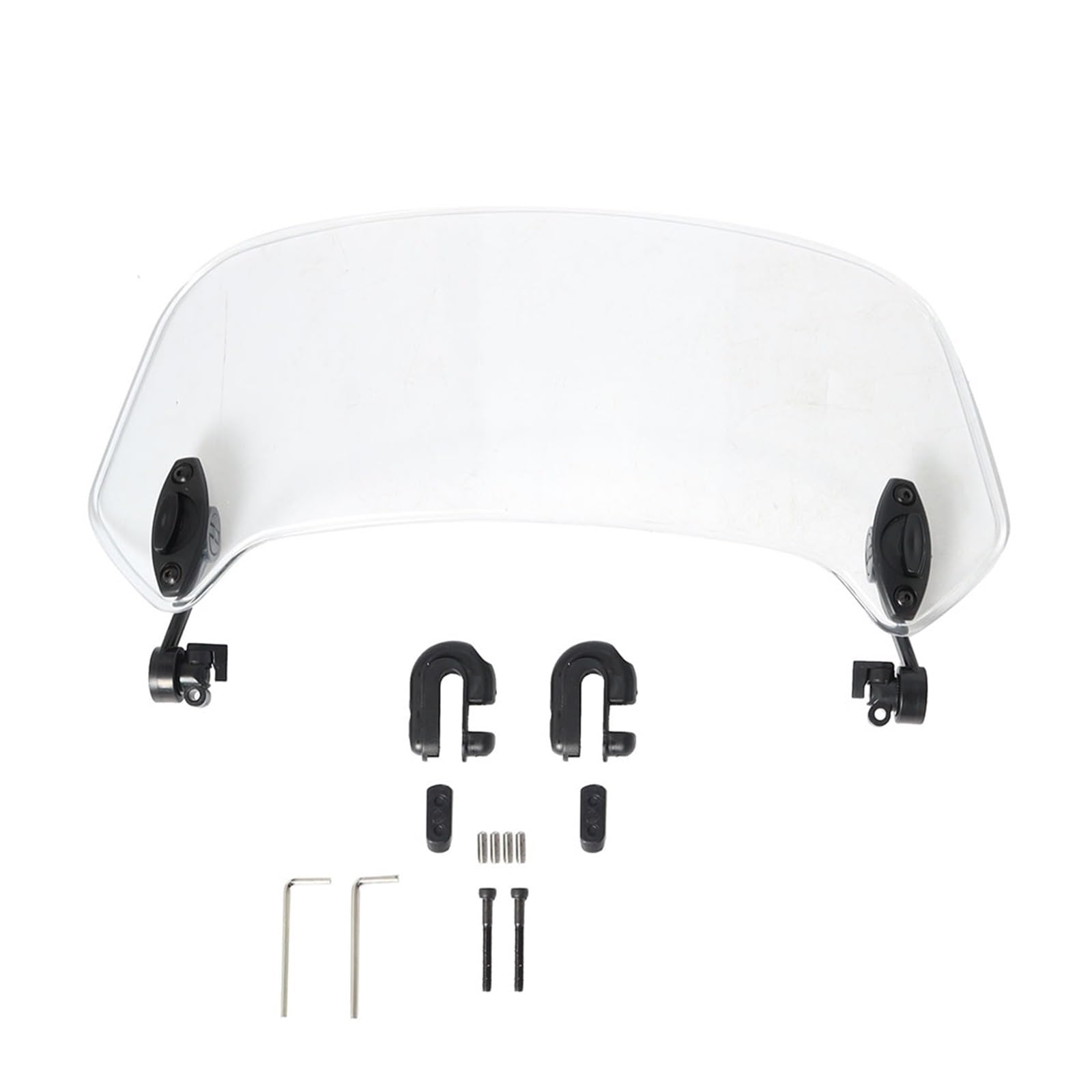 Spoiler Parabrisas para Kawasaki para Z750 para Z800 para Versys 650 para Er6f para Versys 1000 Visor De Pantalla Deflector De Parabrisas De Motocicleta Parabrisas Motocicleta(HD Version 2)