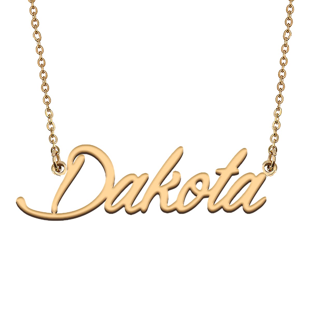 HUAN XUNPersonalized Jewelry Custom Initial Pendant Custom Name Necklaces for Women Girls