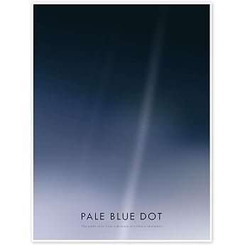 NASA Pale Blue Dot Poster 50 x 70 cm