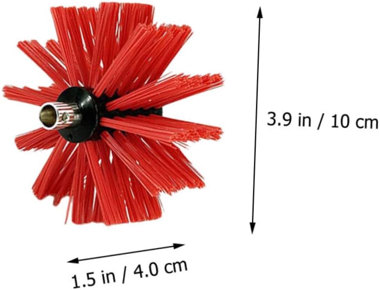 Chimney Brush for Dryer Vent Cleaning Lint 9 Flexible Rods Chimney Sweep Brush Easy Installation