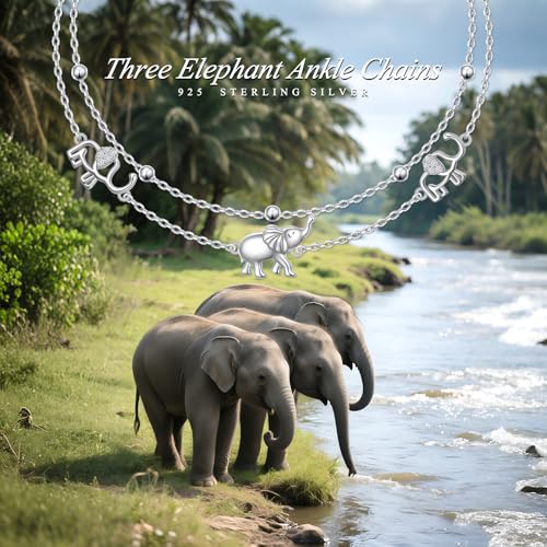 Tobillera ajustable de elefante ideal para lucir este verano 6