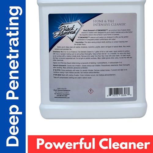 Black Diamond Stoneworks Stone & Tile Intensive Cleaner: Concentrated Deep Cleaner, Marble, Limestone, Travertine, Granite, Slate, Ceramic & Porcelain Tile. by Black Diamond Stoneworks - Image 7
