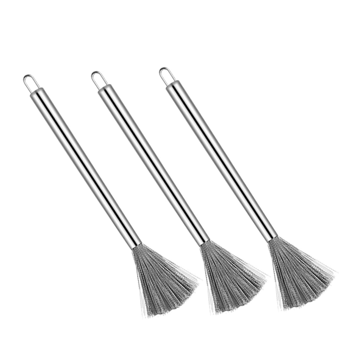 Sosoport 5 Series Cepillo De Limpieza De La Cocción Cepillo para Limpiar Ollas Cepillo De Cocina Cepillo De Plato De Cocina Cepillo De Limpieza para Cocina Acero Inoxidable 3 Piezas X 5