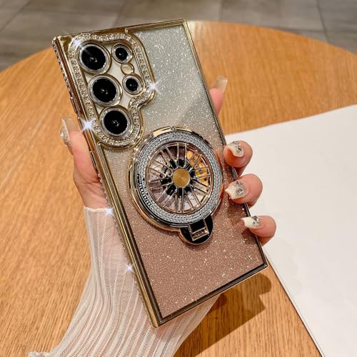 For Galaxy A15 �p �P�[�X MagSafe�Ή� �����O �X�^���h 360°��_��] �c�����Ή� �ϏՌ� TPU �\�t�g �}�b�g �M�����N�V�[ A15 ��p �J�o�[ �}�O�l�b�g���� ���C�����X�Ή� ������� ���킢�� �y�� ���^ �S�ʕی� �Ռ�