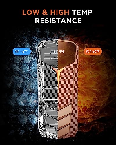 SUNPOW Lithium Jump Starter Battery Pack 2000A Peak 20000mAh (Up to All Gas and 8.5L Diesel),12V Battery Booster for Cars, Trucks, SUV, Portable Power Pack with LCD Screen & LED Light - Image 6