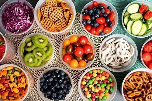 Deli Plastic Food Containers With Airtight Lids [50 Sets], Leakproof Slime Small Combo Pack [Reusable, Storage, Disposable, Meal Prep, Soup, Microwaveable & Freezer Safe] (32Oz) #TOP3