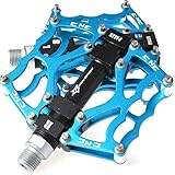 flat pedals testbericht 👍Mit Ersetzbare Anti - rutsch - Nagel erhöht die Sicherheit beim Farht.