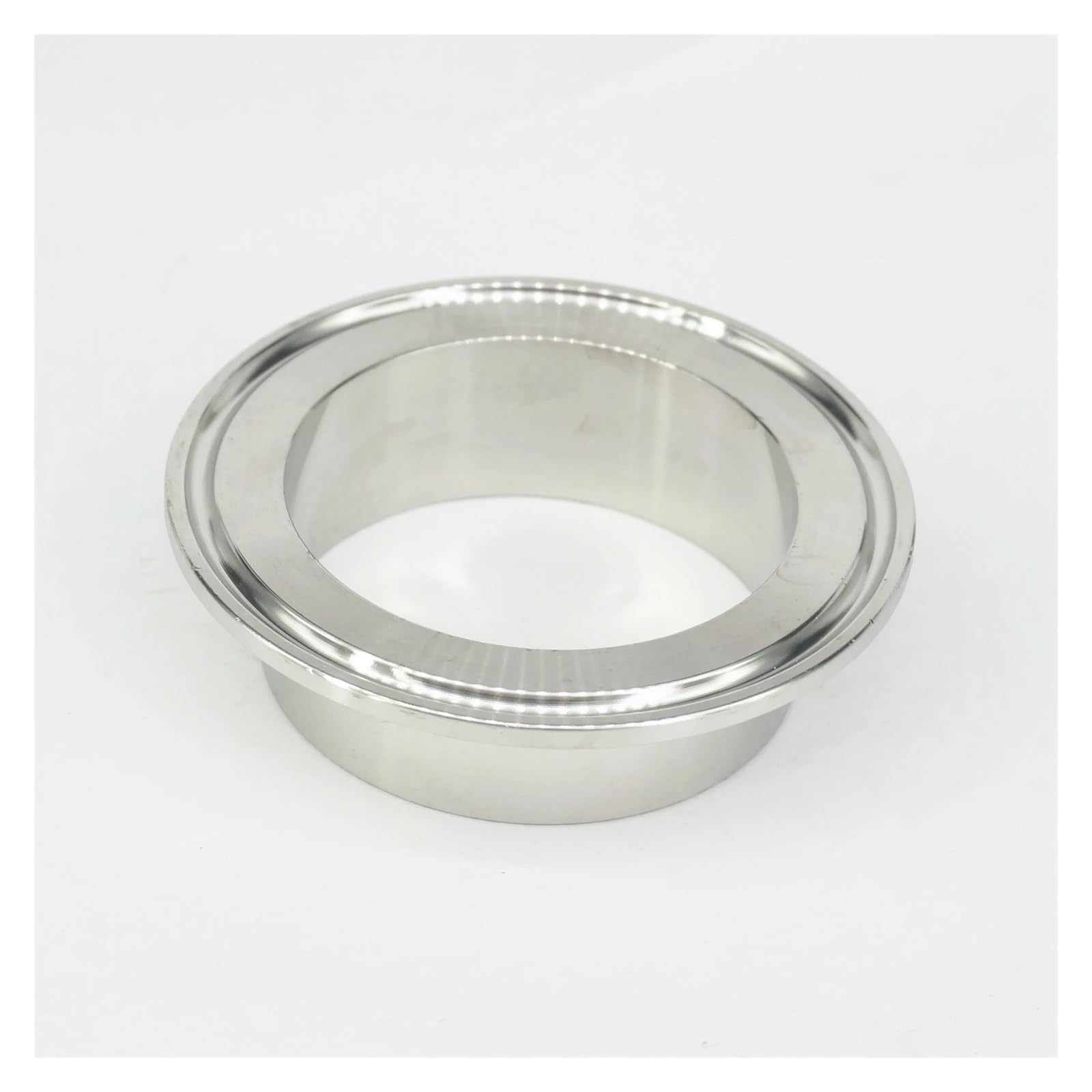 IDGTTLDF Fit Tube O/D 60mm x Tri Clamp 2.5" Ferrule O/D 77.5mm 304 Stainless Pipe Connector IDGTTLDF