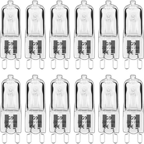 Hope lamps G9 220V 18W Perline Alogene Lampadina da Tavolo Lampada da Parete Lampadina a Cristallo (12 pz) 20W monodimensionamento