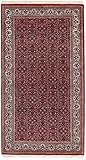 Verarbeitung: Handgeknüpft Nain Trading Indo Täbriz Royal 170x95 Orientteppich Teppich Rot Handgeknüpft Indien