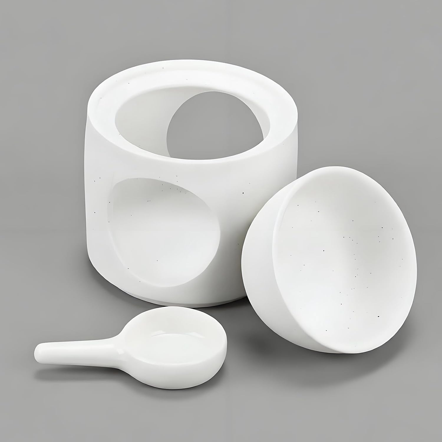 White Burner, Ceramic Tealight Warmer, Scented Oil Diffuser, White Ceramic Tea Light Candle Holder