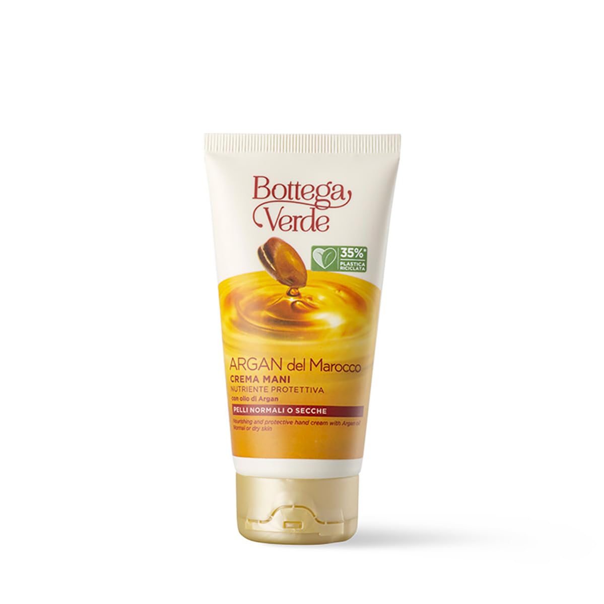 Bottega Verde - Cofanetto Regalo Argan del Marocco con Pochette, Bagnodoccia 400 ml, Crema Mani 75 ml, Latte Corpo 200 ml, Lavamani 250 ml e Crema Viso 50 ml, Idea Regalo