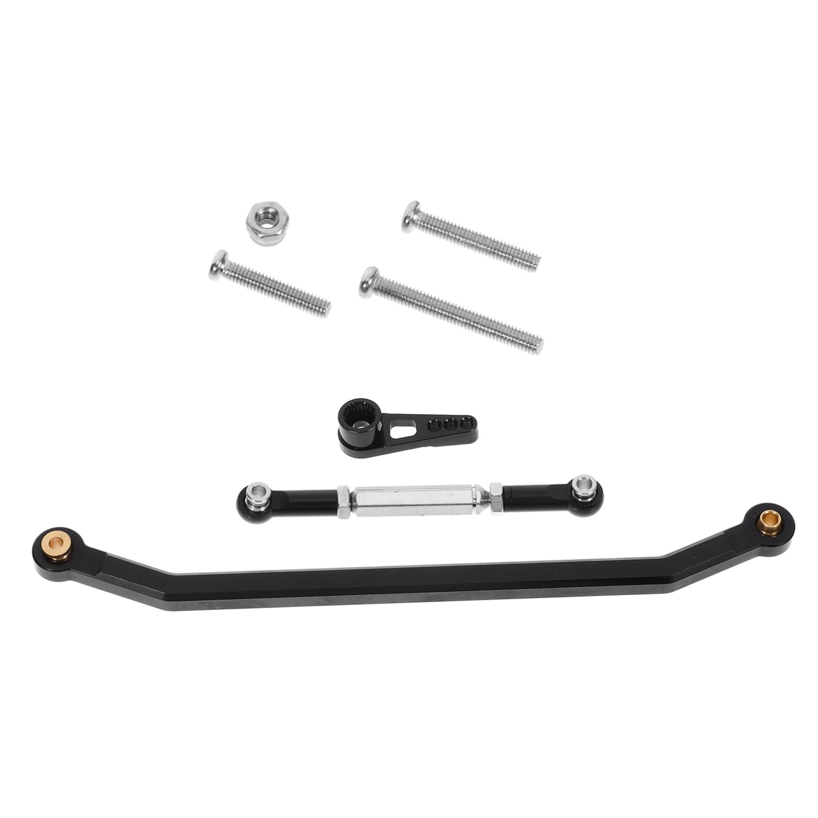 ERINGOGO Precision Metal Steering Rod Kit for Rc Car Toy Mn128 1/12 Scale Rc Crawler Car Upgrade Parts