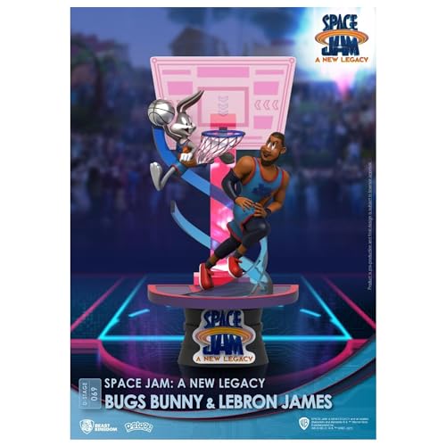 Statuette Space Jam Bugs & Lebron James idéale pour déco Geek - 6