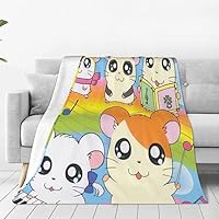 Amazon｜とっとこハム太郎 ブランケット 毛布 ひざ掛け 大判 柔らかい