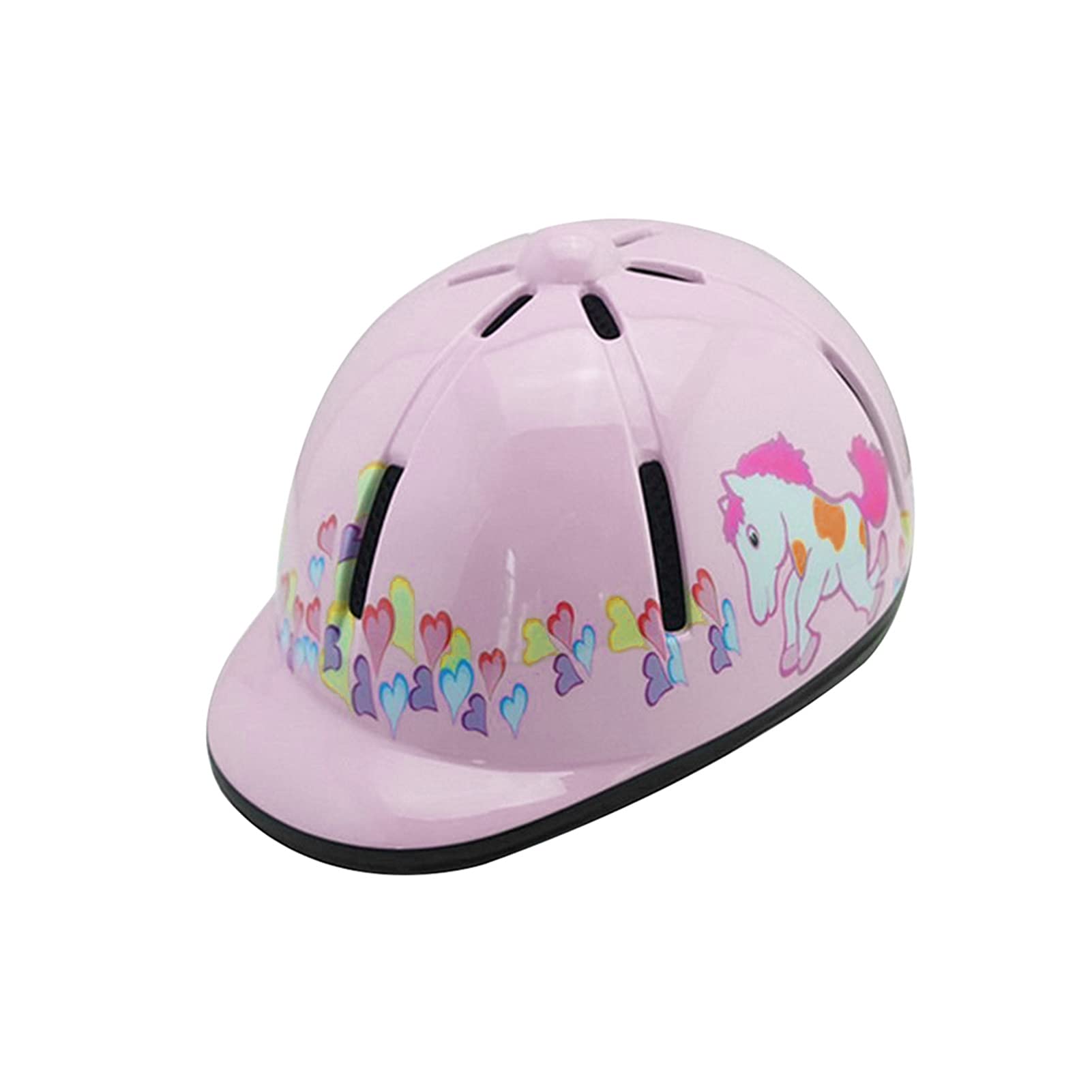 GeKLok Casque d'équitation réglable pour enfants 2-6 ans équipement de protection équestre