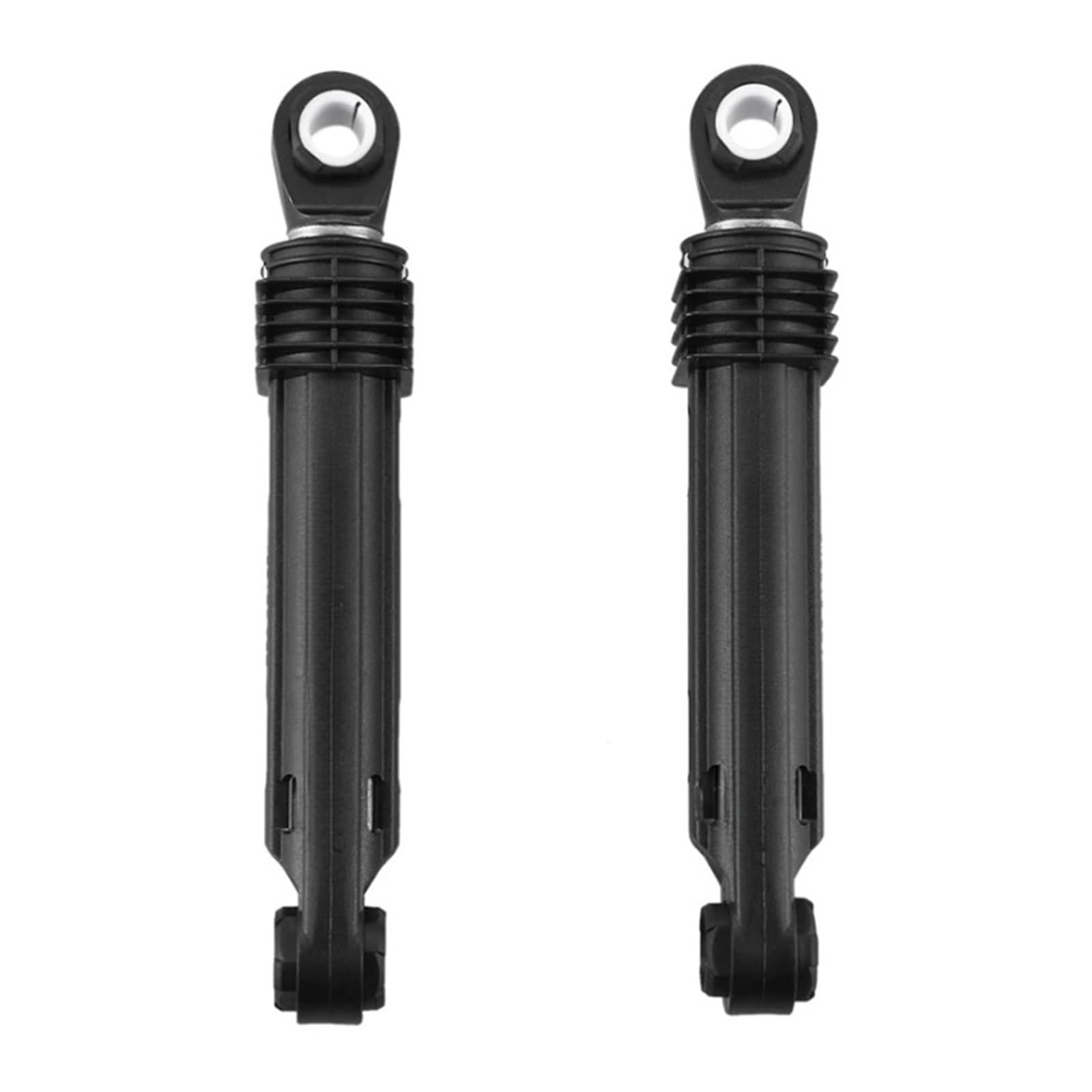 12 Piezas 100N, Compatible con LG, Lavadora Amortiguador Lavadora Parte de Carga Frontal Carcasa de plástico Negro Accesorios for electrodomésticos