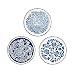 Bloomingville Plato Molly, azul, cermico