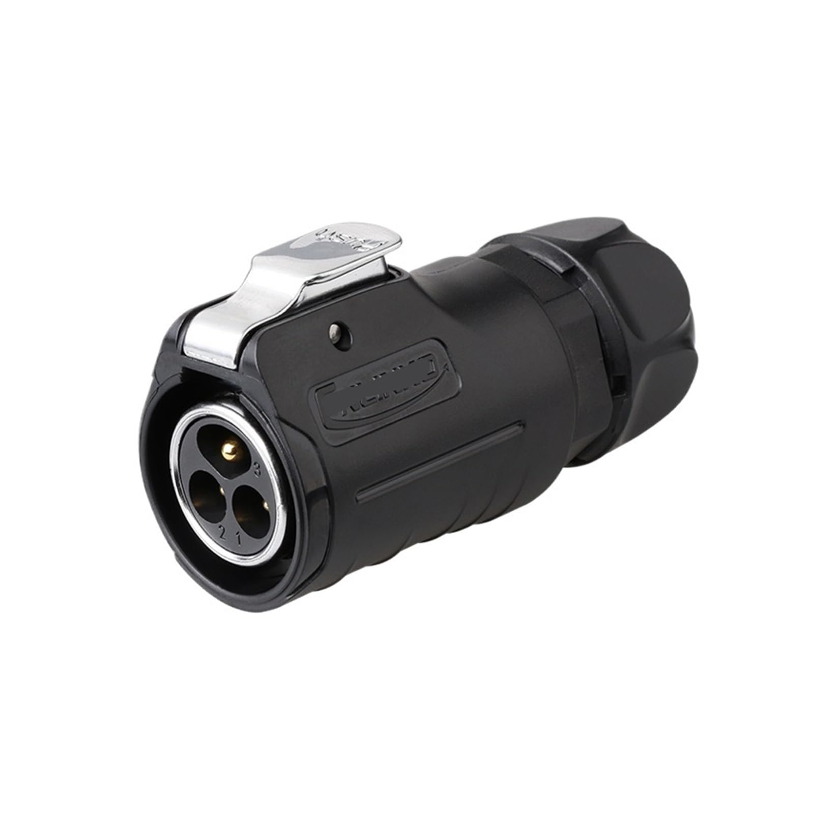 Conector LP-20 de 3 núcleos con barrera positiva anti cortocircuitos