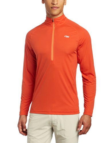Outdoor Research Men's Echo L/S Zip Tee