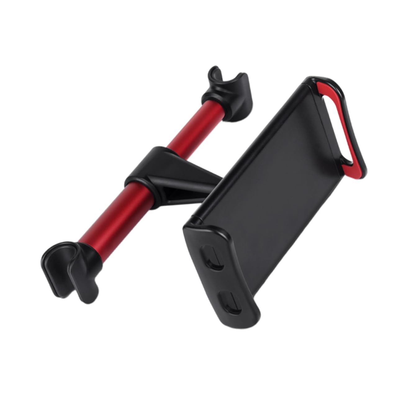 QUMIIRITY 1pc Car Headrest Bracket for Phone Back Seat Holder Stable Car Rear Pillow Support for Smartphones Easy Installation Red Design