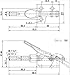 XRPAOWA 4 Pcs Toggle Clamp 301AM Stroke Push Pull Action Hand Tool Light Duty