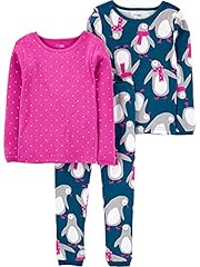 Navy Penguin/Pink Dots