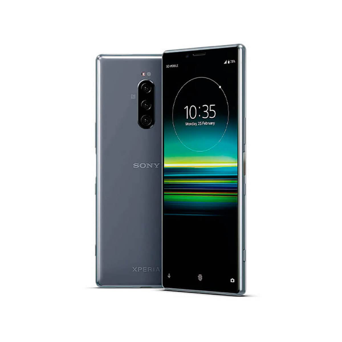 Sony XPERIA 1 Dual SIM (J9110) 128GB/6GB (Grey/グレー) SIMフリー【並行輸入品】