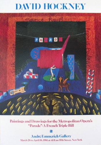 HOCKNEY POSTERS
ハードカバー Amazon.com: Set for Parade by David Hockney 27