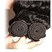 Ali Julia Hair 10A Brazilian Virgin Natural Wave Weave Lace Closure 4x4 Free Part 100% Unprocessed Human Hair Extensions Natural Color