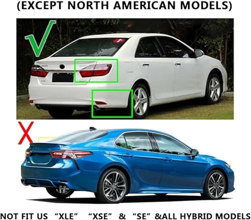 Guardabarros de ABS para Camry 2015-2017, juego de 4 piezas que protege la carrocería de tu coche 4