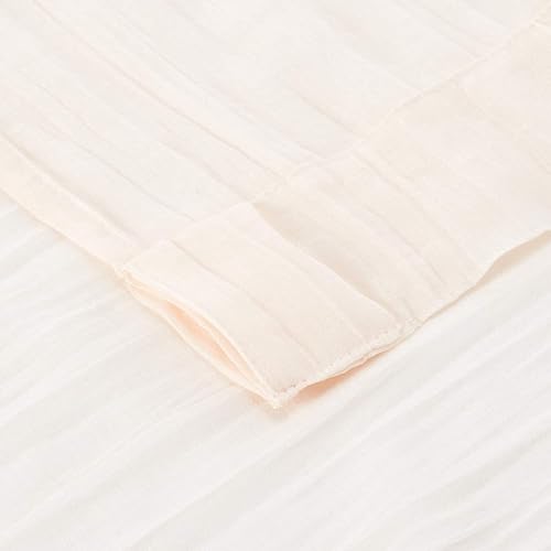 Miniatura 4 de Madison Park Harper - Cortina transparente para sala de estar, tratamiento ligero de ventana de dormitorio, cortinas decorativas, privacidad y