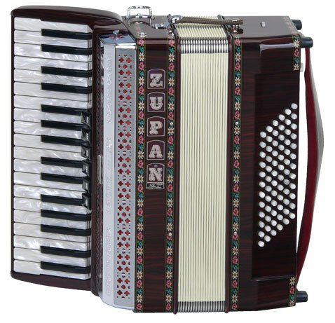Alpe III 72 M Fisarmonica Palissandro