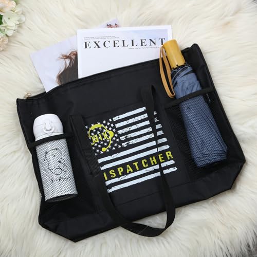 6 Bolsas Tote para Despachador 911 con Bolsillo de Malla miniatura 4