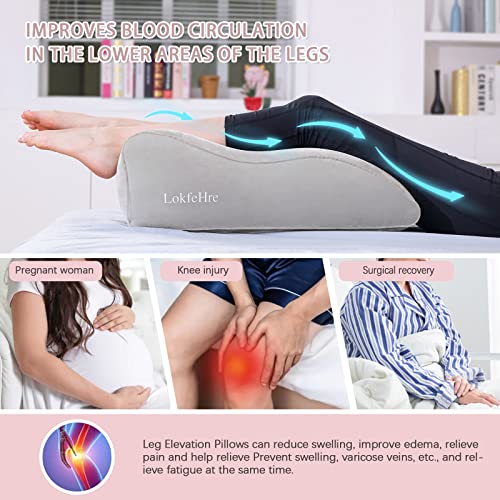 Lokfehre Leg Elevation Pillow,Inflatable Wedge Pillows,Comfort Leg Pillows For Sleeping,Wedge Pillow For Legs And Reduce Swelling,Suitable For Improving Sleep Quality,Pregnant,Injury,Recovery #TOP7