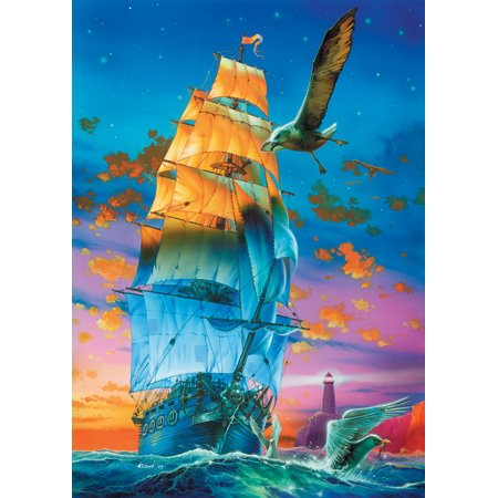 Serendipity Puzzle Company Blue Phantom 1000 Piece Jigsaw Puzzle