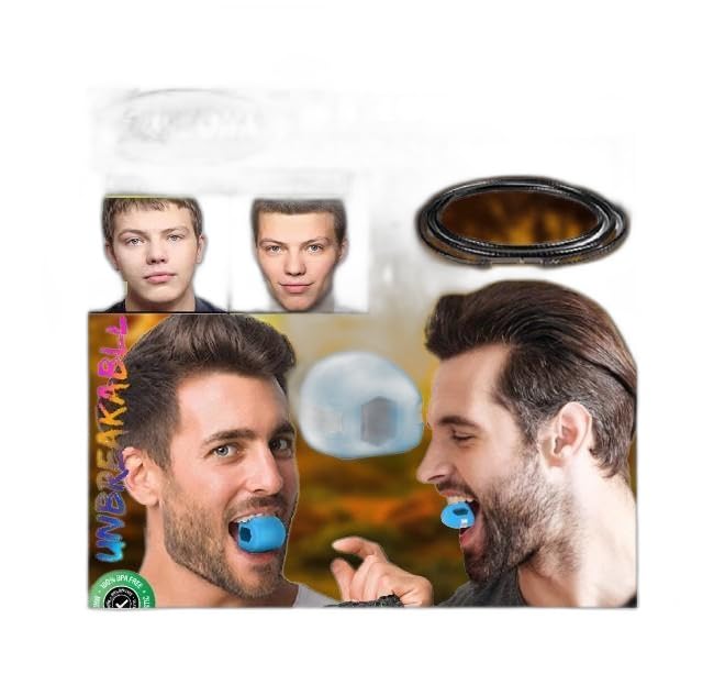 Jawline Exerciser Tool Men & Women, Jaw Exerciser for Men, Jawline Shaper Slim, Neck Tightening Devices is Made of high- Quality Material, Double Chin Reducer for Women|Design – 123for Home