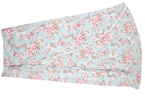 Yonala Womens Boho Floral Tie Up Waist Summer Beach Wrap Cover Up Maxi Skirt4