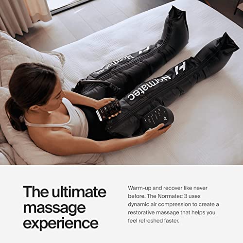 Hyperice Normatec 3 - Sistema de recuperación de piernas para atletas, tecnología patentada, masaje de compresión dinámica