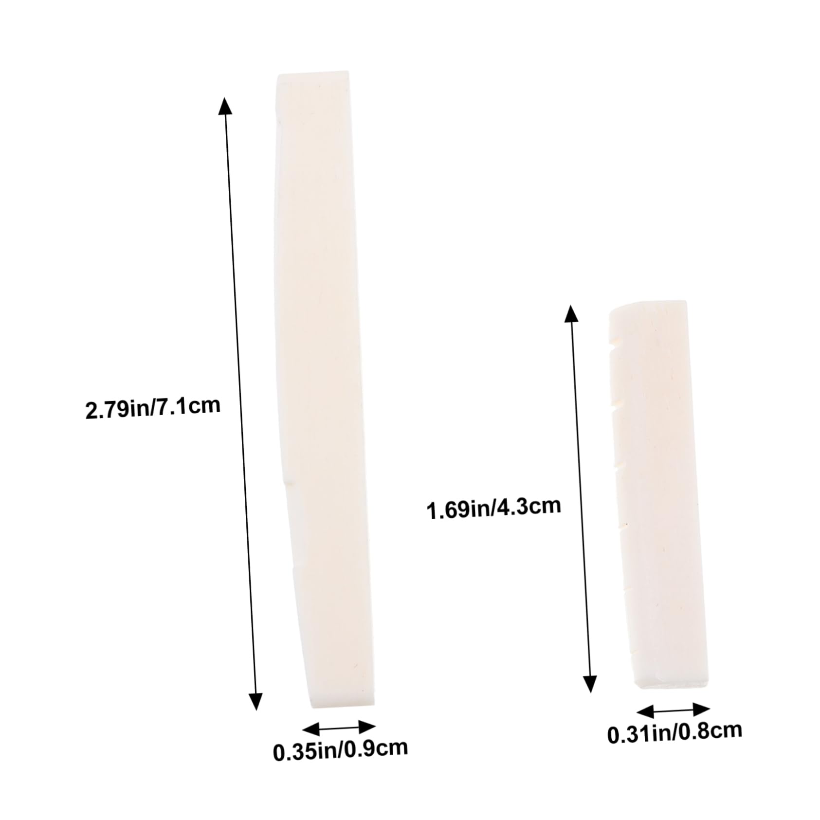 ERINGOGO Acoustic Guitar Bridge Part Lightweight Easy to Use Essential Folk Guitar Accessories