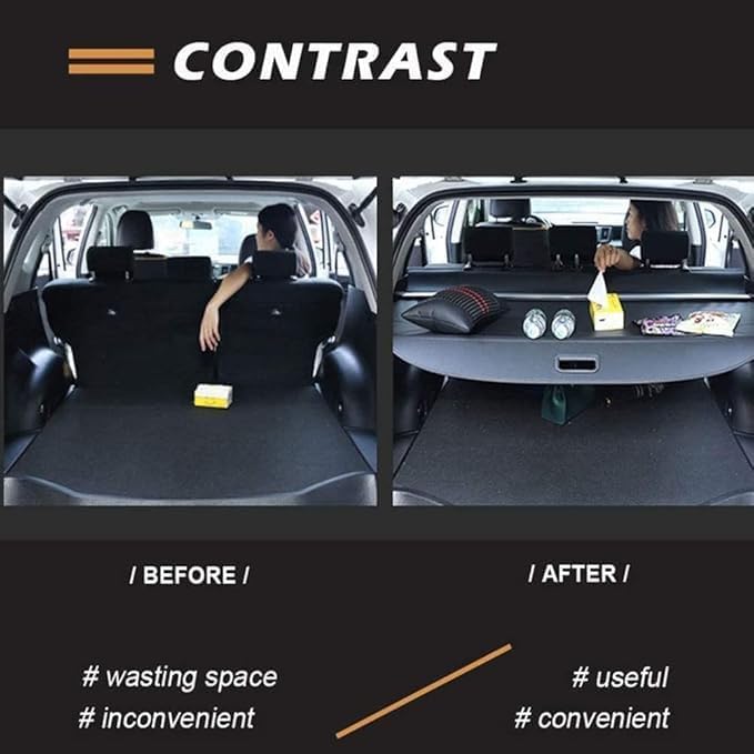 Cache-bagages rétractable Volvo XC40 2021 rideau robuste