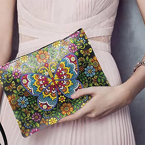 Scre DIY schilderij handtas met ketting diamant kunst lederen portemonnee portemonnee diamant doe-het-zelf schilderij… - Image 4