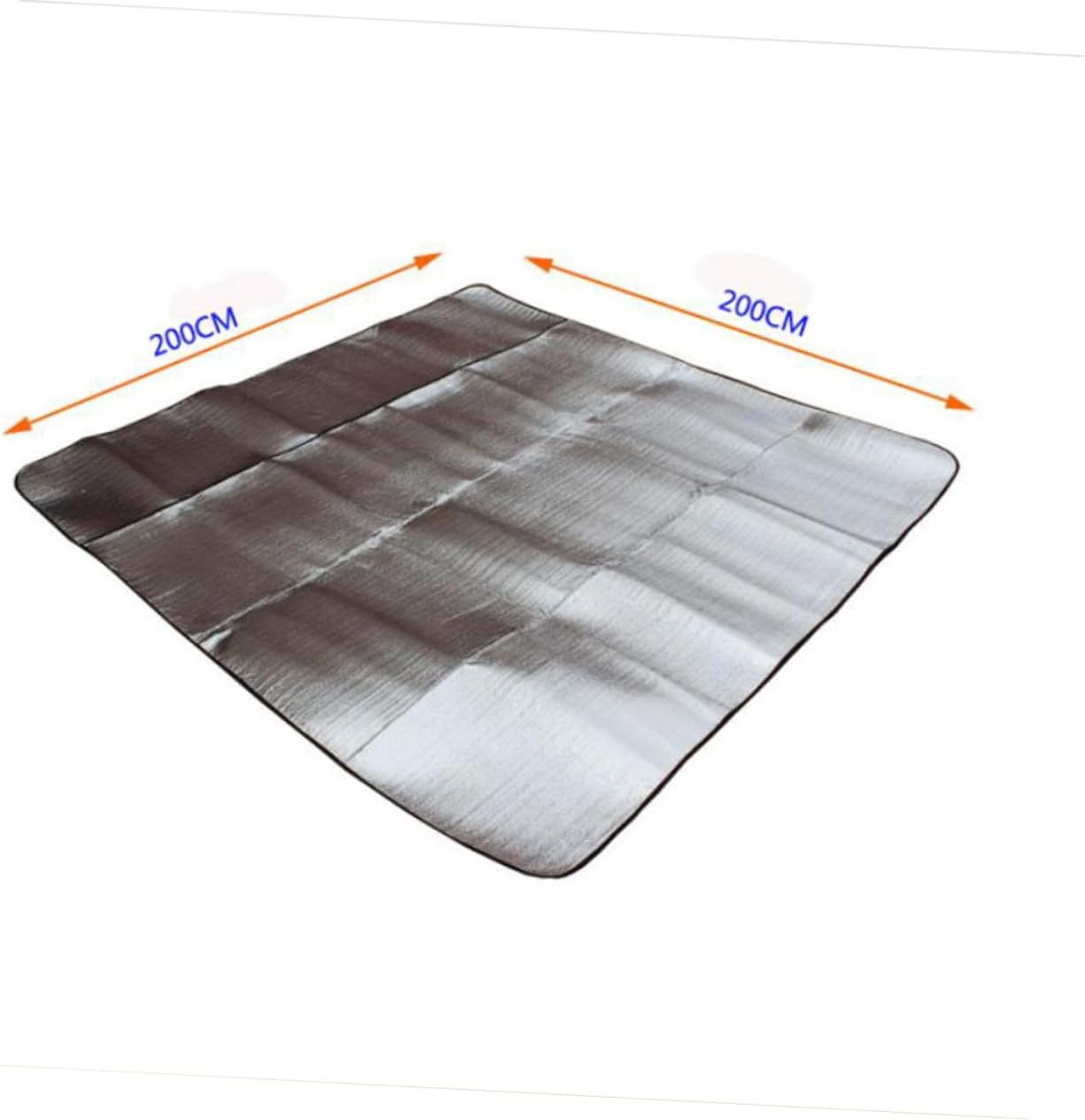 Outdoor Camping Mat Aluminum Film Picnic Blanket Lightweight Foldable Sleeping Pad for Hiking and Outdoor Activities