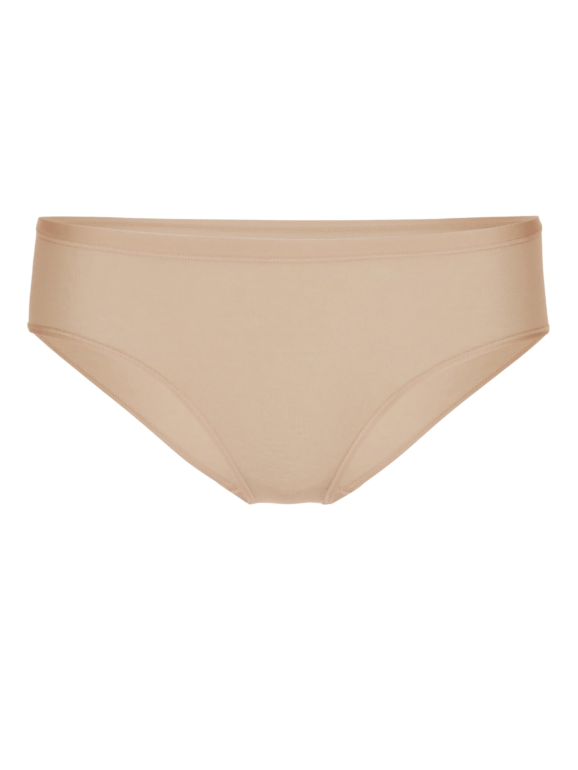 Calida Natural Comfort Slip Damen, Regular Cut, natürlicher Glanz und glatter Griff