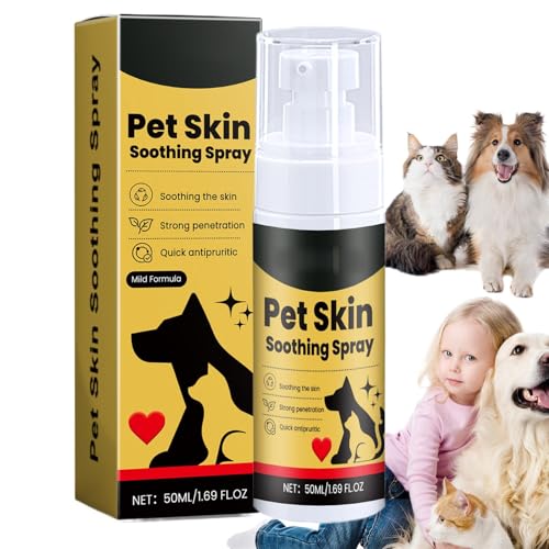 Tewzafiya Beruhigendes Hautspray für Haustiere