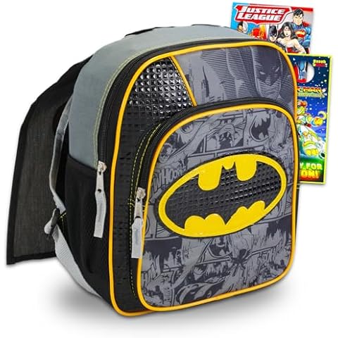 DC Comics Justice League Batman Backpack for Boys Toddlers Kids Cover