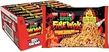 Nissin Fire Wok, Screamin Beef Flavor, Hot & Spicy Chile Infused Asian Noodles, 3.10 Ounce (Pack of 12)